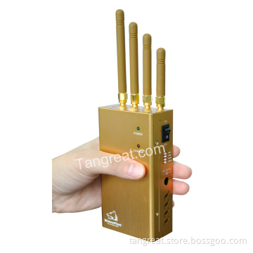 High Power Handheld Cell Phone & GPSl1 Jammer (TG-120D-PRO)